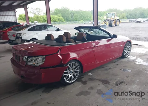 2007 BMW 328I z USA, uszkodzony, nr VIN WBAWL135X7PX11007